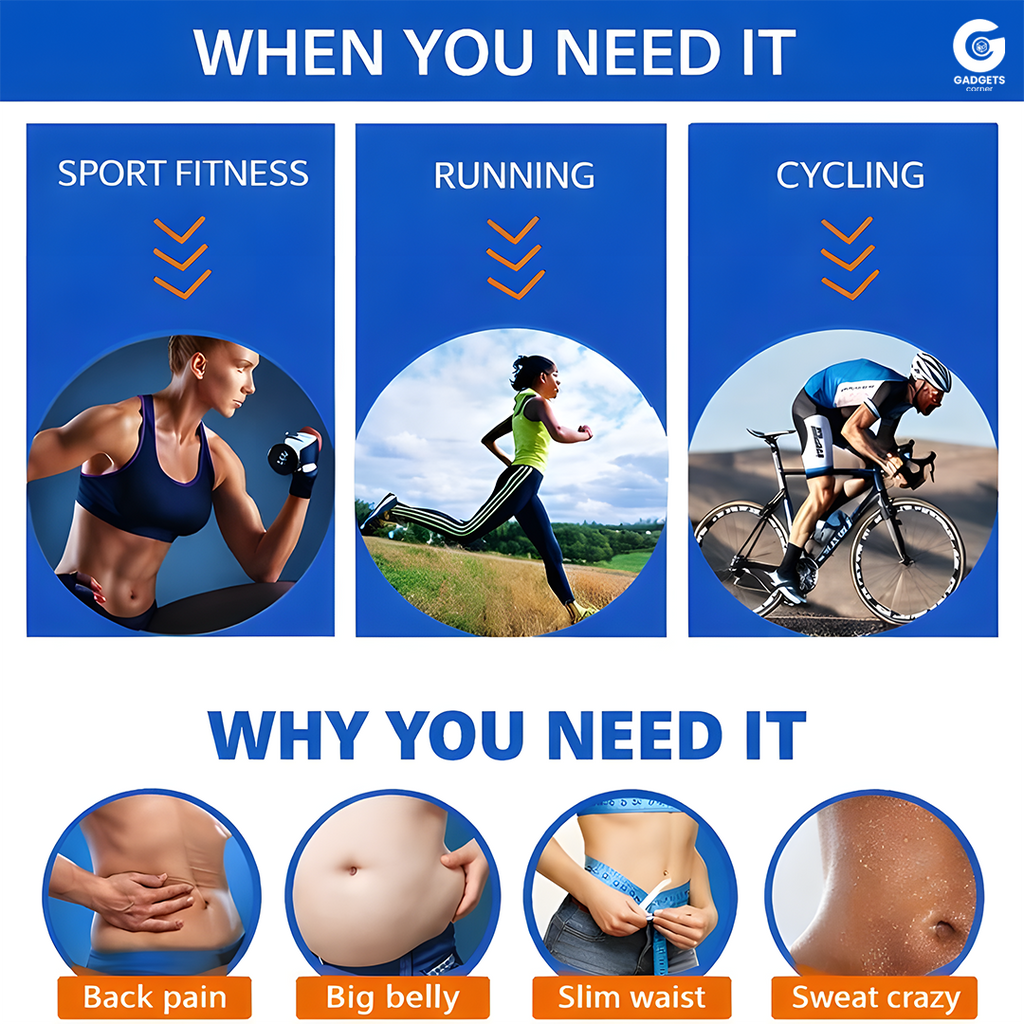 Adjustable Waist Trimmer Belt