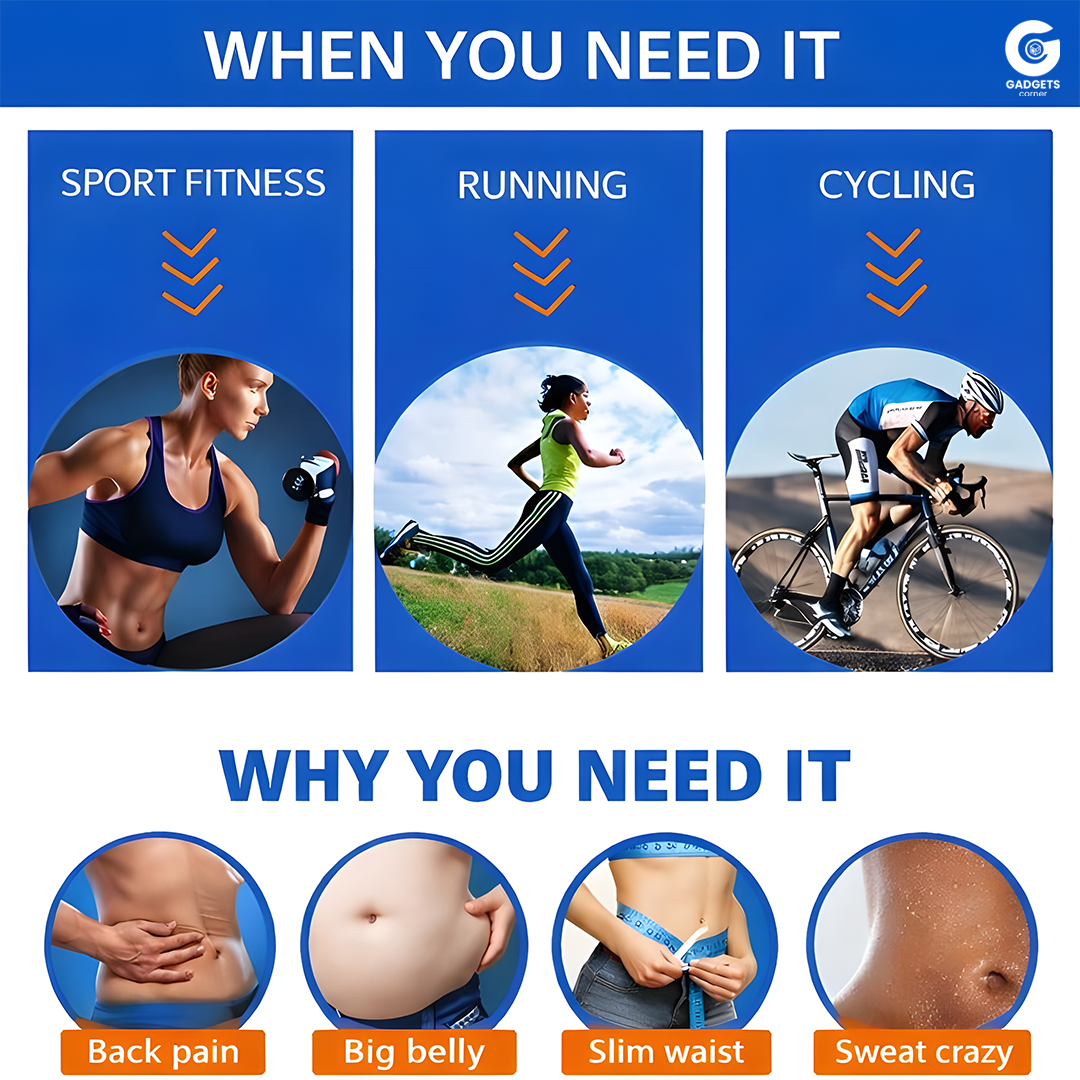 Adjustable Waist Trimmer Belt