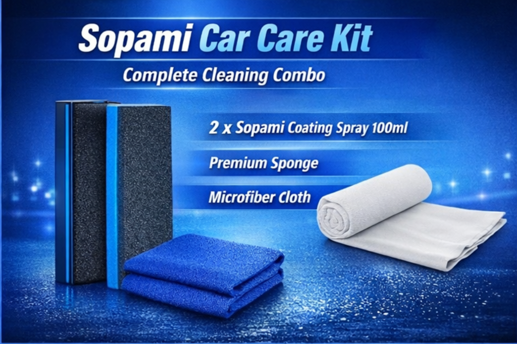 Sopami Car Coating Spray 100ml Pack of 2